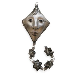 Christmas Decoration Kite Silver