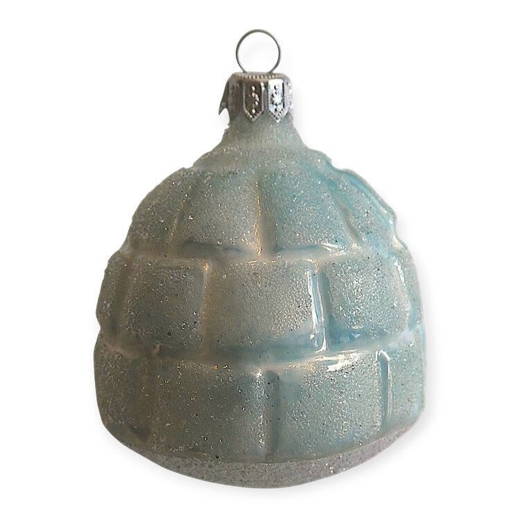 Kerstbal Iglo met Inuit