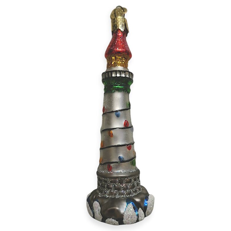 Christmas Ornament Cheerful Lighthouse