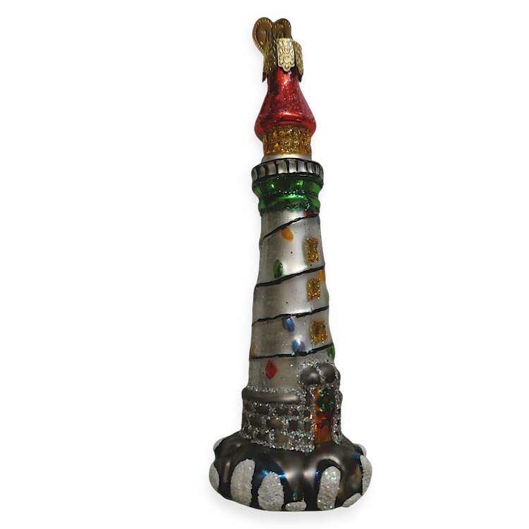 Kerstbal Vrolijke Vuurtoren