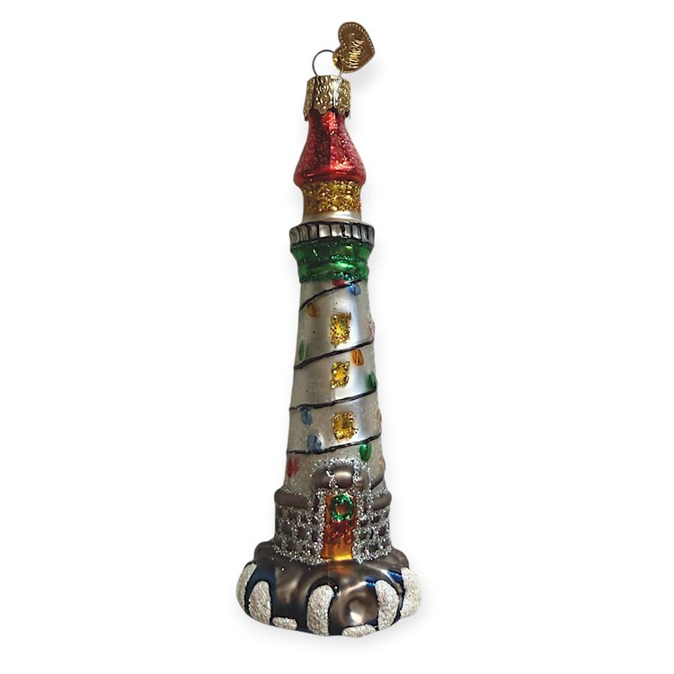 Kerstbal Vrolijke Vuurtoren