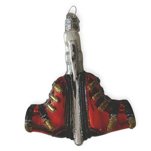 Kerstbal Ski Schoenen