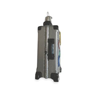 Christmas Ornament Rolling Suitcase