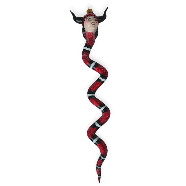Christmas Ornament Devil Snake