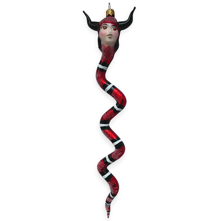 Christmas Ornament Devil Snake