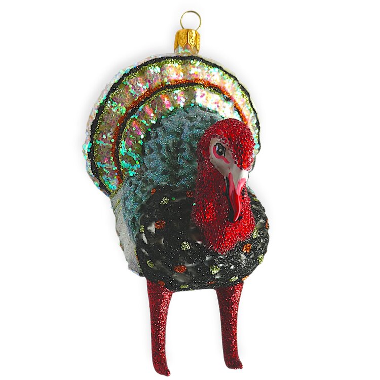 Kerstbal Kalkoen Groot