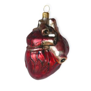 Christmas Ornament Beating Heart
