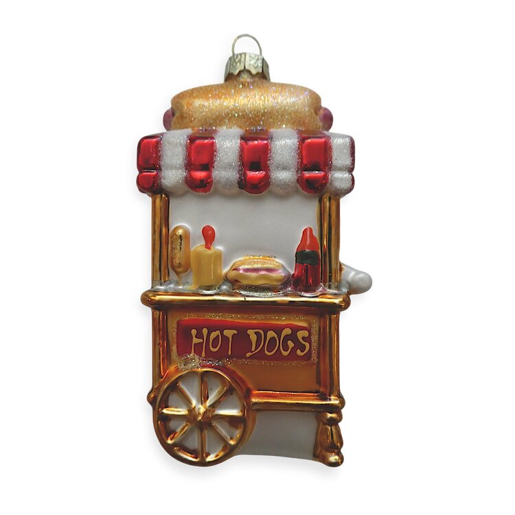 Kerstbal Hotdog Kraam