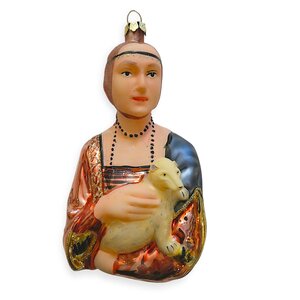 Christmas Ornament The Lady with an Ermine