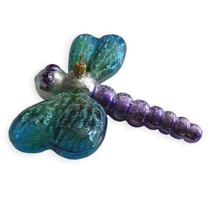 Christmas Decoration Dragonfly Blue
