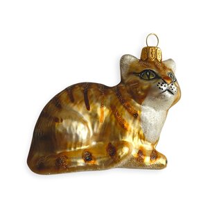 Christmas Decoration Red Tomcat Shiny