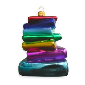Christmas Decoration Little Stack of Books
