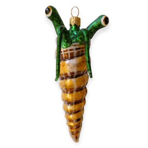 Kerstbal Heremiet Krab Groen