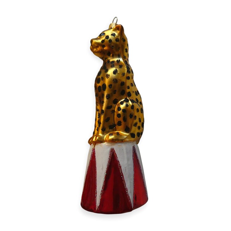 Christmas Ornament Circus Leopard