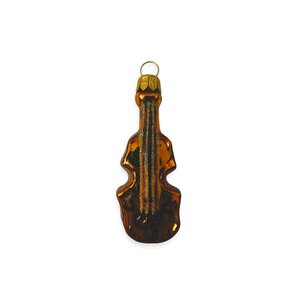 Christmas Ornament Violin Small Shiny
