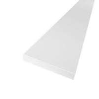 Türschwelle innen - Marmorkomposit poliert - Weiß - 2 cm stark
