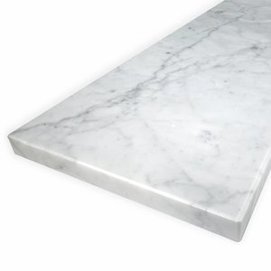 Fensterbank innen - Bianco Carrara Marmor - leicht geschliffen - 3 cm stark