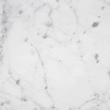 Platte (innen) - Bianco Carrara Marmor - poliert - 3 cm stark - Natursteinplatte / Arbeitsplatte Naturstein - Weißer Marmor -  Nach Maß