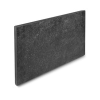 Fassadenplatte -  Nero Assoluto Granit - geflammt - 2 cm stark