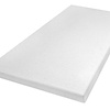 Platte (innen) - Marmorkomposit poliert - Bianco weiß - 2 cm stark - Kunststeinplatte / Arbeitsplatte Kunststein (Komposit) - Agglo Marmor / Gussmarmor - Nach Maß