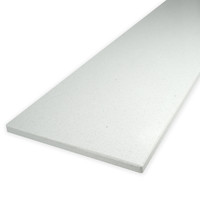 Fensterbank innen - Marmorkomposit poliert - Bianco weiß - 1,2 cm stark