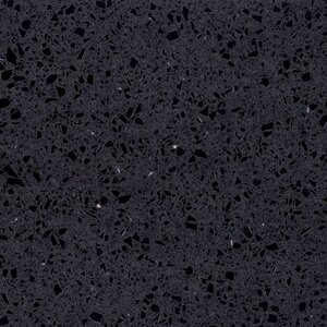 Muster - Quarz-Komposit poliert - Schwarz Glitzer - 10x5x2 cm Muster - Quarz-Komposit poliert - Schwarz Glitzer - 10x5x2 cm