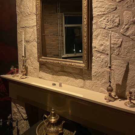 Fensterbank innen - Marmorkomposit poliert - Crema Marfil Optik - 2 cm stark - Innenfensterbänke (Fenstersims) Kunststein / Komposit - Agglo Marmor / Gussmarmor - Nach Maß