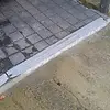 Türschwelle außen - mit SCHRÄGUNG - Belgischer Blaustein - grob geschliffen - 4 cm stark - Schwelle Außentür / Haustür / Eingangstür / Balkontür / Terrassentür - Naturstein - Nach Maß