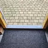 Türschwelle außen - mit SCHRÄGUNG - Belgischer Blaustein - grob geschliffen - 6 cm stark - Schwelle Außentür / Haustür / Eingangstür / Balkontür / Terrassentür - Naturstein - Nach Maß