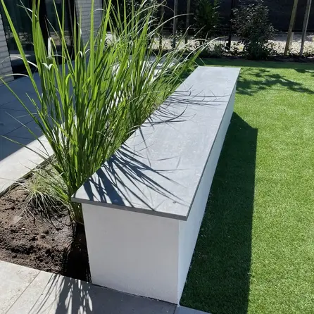 Mauerabdeckplatte außen - FLACH - Belgischer Blaustein - leicht geschliffen - 2 cm stark - Mauerabdeckung / Mauerabschluss / Mauerstein Abdeckplatte mit Tropfkante (für Gartenmauer) - Naturstein - Nach Maß Mauerabdeckplatte außen - FLACH - Belgischer Blaustein - leicht geschliffen - 2 cm stark - Mauerabdeckung / Mauerabschluss / Mauerstein Abdeckplatte mit Tropfkante (für Gartenmauer) - Naturstein - Nach Maß