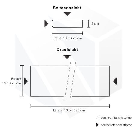 Fensterbank innen - Marmorkomposit poliert - Perlato - 2 cm stark - Innenfensterbänke (Fenstersims) Kunststein / Komposit - Agglo Marmor / Gussmarmor - Nach Maß