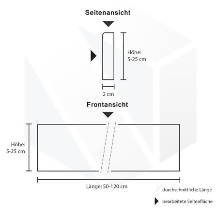 Sockelleiste - Marmorkomposit poliert - Perlato - 2 cm stark - Fußleiste / Fussbodenleiste - Kunststein / Komposit - Agglo Marmor / Gussmarmor - Nach Maß