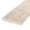 Fensterbank innen - Marmorkomposit poliert - Perlato - 2 cm stark - Innenfensterbänke (Fenstersims) Kunststein / Komposit - Agglo Marmor / Gussmarmor - Nach Maß