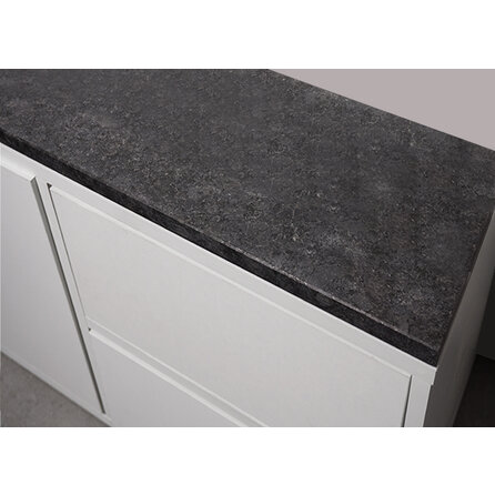 Platte (innen) - Steel Grey Granit - geledert - 3 cm stark - Natursteinplatte / Arbeitsplatte Naturstein - Grau Granit - Leather Finish / Lederoptik - Nach Maß Platte (innen) - Steel Grey Granit - geledert - 3 cm stark - Natursteinplatte / Arbeitsplatte Naturstein - Grau Granit - Leather Finish / Lederoptik - Nach Maß