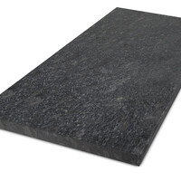 Platte - Steel Grey Granit - geledert - 3 cm stark
