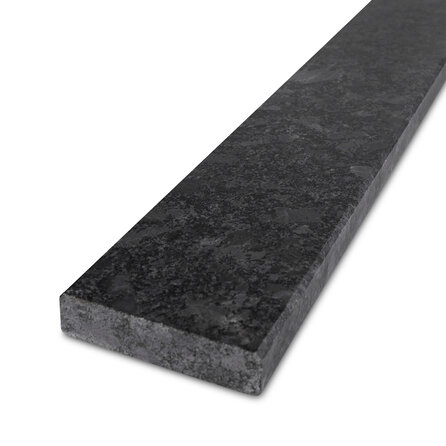 Türschwelle innen - Steel Grey Granit - poliert - 3 cm stark - Bodenschwelle Innentür - Grau Granit- Nach Maß