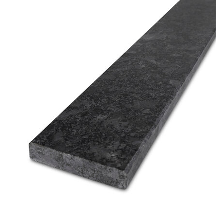 Türschwelle innen - Steel Grey Granit - poliert - 2 cm stark - Bodenschwelle Innentür - Grau Granit- Nach Maß