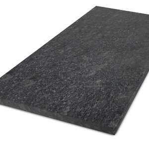 Platte - Steel Grey Granit - geledert - 2 cm stark