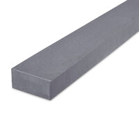 Türschwelle außen -  FLACH - Blaustein leicht geschliffen - 5 cm stark