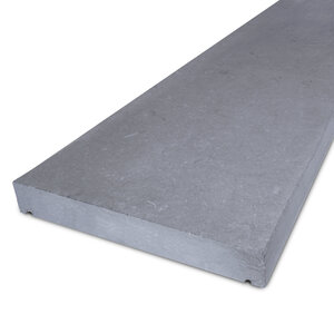Mauerabdeckplatte - FLACH - Blaustein leicht geschliffen - 4 cm stark Mauerabdeckplatte - FLACH - Blaustein leicht geschliffen - 4 cm stark