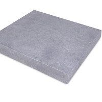 Pfeilerabdeckplatte - FLACH - Blaustein (grob) geschliffen - 4 cm stark