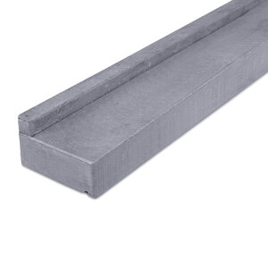 Fensterbank außen -  FLACH - Blaustein (grob) geschliffen - 4 cm stark