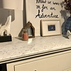 Platte (innen) - Bianco Carrara Marmor - leicht geschliffen - 2 cm stark - Natursteinplatte / Arbeitsplatte Naturstein - Weißer Marmor - Nach Maß Platte (innen) - Bianco Carrara Marmor - leicht geschliffen - 2 cm stark - Natursteinplatte / Arbeitsplatte Naturstein - Weißer Marmor - Nach Maß