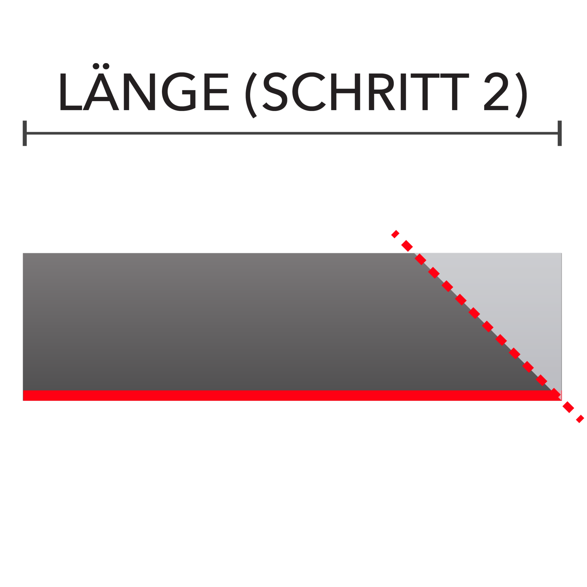 Gehrung rechts (innen)