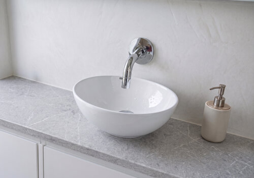 Quarz-Komposit Waschtischplatte