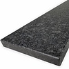 Vensterbank steel grey graniet - Gepolijst - 2 cm dik - OP MAAT - Venstertablet / raamtablet grijs graniet