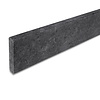 Plint steel grey graniet - Leather finish - 2 cm dik - OP MAAT - Vloerplint / muurplint grijs graniet
