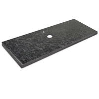 Wastafelblad steel grey graniet - Gepolijst - 2 cm dik - OP MAAT