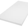 Blad marmercomposiet - Wit - Gezoet (mat) - 2 cm dik - OP MAAT - Tablet / werkblad - Witte marmer composiet
