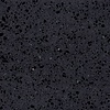 Dorpel binnendeur kwartscomposiet - Zwart spark - Gepolijst - 2 cm dik - OP MAAT - Binnendorpel / deurdorpel binnen / binnendeur vloerdorpel - Zwarte quarts / quartz composiet (natuursteen look) met glitter